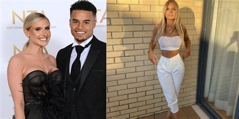 Love Island's Chloe Burrows goes braless as she  .